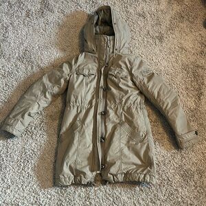 Abercrombie & Fitch Brown Jacket with Fur Inside Brand NWOT Size Medium